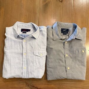 Pair of Grayers long sleeve button up shirts szXL